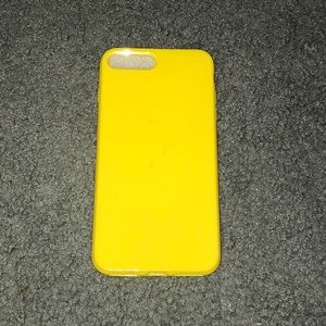 Yellow iphone 6 plus case